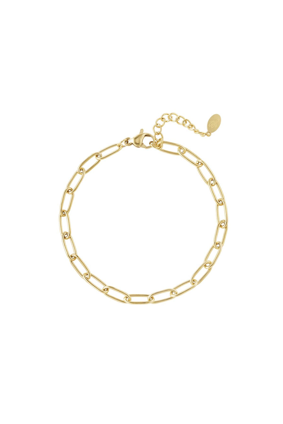 Paperchain Link Bracelet Gold & Silver Available