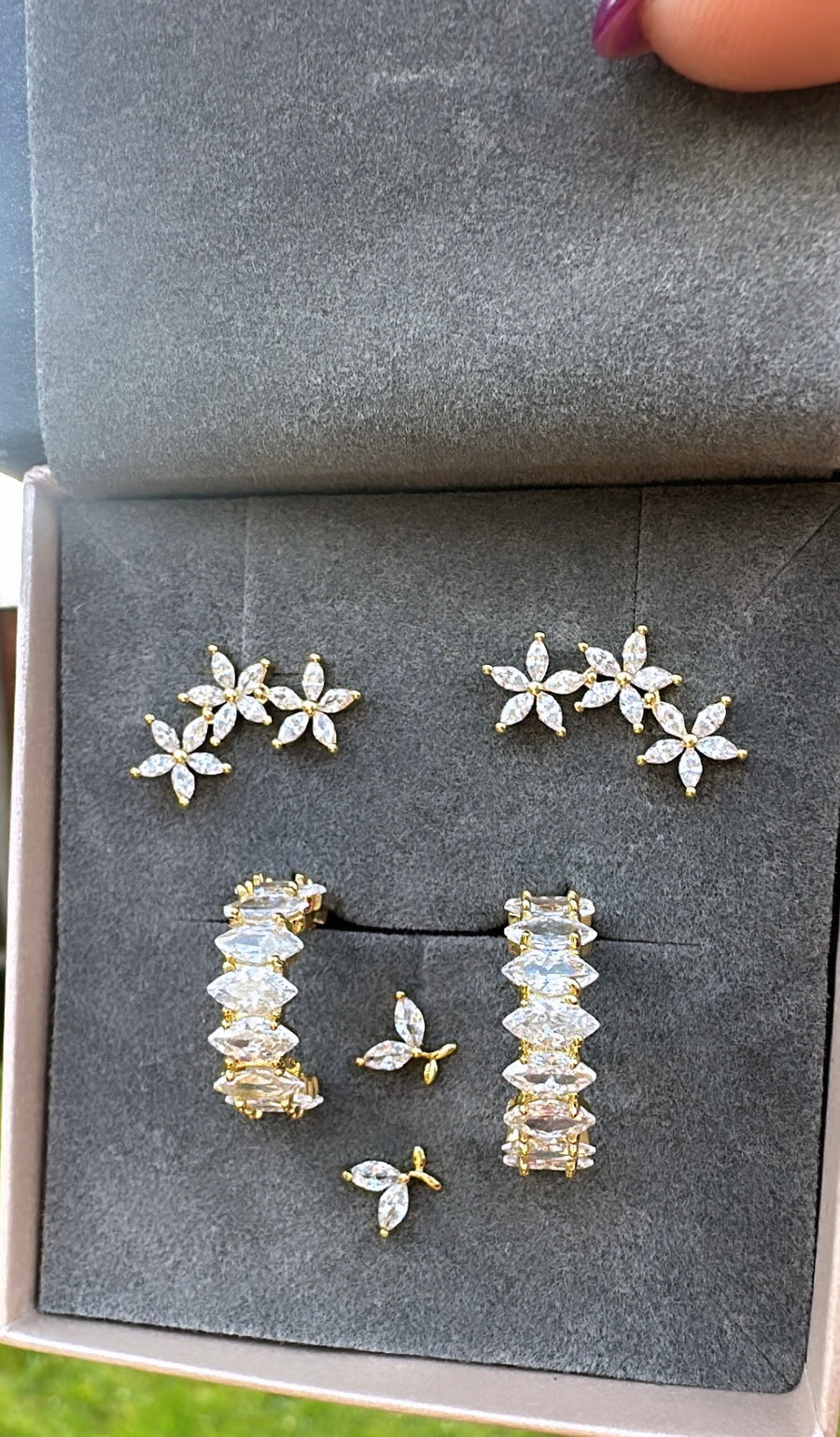 Sarah Earrings Bundle -3 pairs of earrings