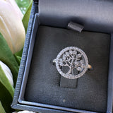 Sterling Silver Tree of Life  Ring