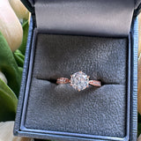 Rose Gold Sterling Silver Ring