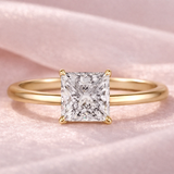 Gold Plated Sterling Silver Everleigh Ring- Gold