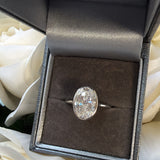 Celeste Oval Bezel Ring – Silver - sterling silver