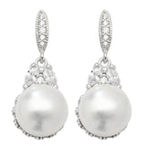 Sterling Silver Pearl Drop Earrings