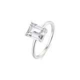 Clara Gold Plated Solitaire Ring