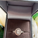 Evangeline Moissanite Ring- sterling silver