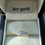 9ct Gold Emily 2ct Trilogy Ring - payment plan- Claire L