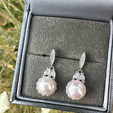 Sterling Silver Pearl Drop Earrings