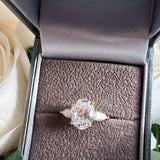 The Elara Ring - Sterling Silver Gold Plated
