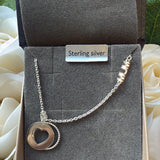 Sterling Silver Mum Necklace