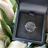 Sterling Silver Tree of Life  Ring