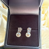 Sterling Silver Pearl Earrings