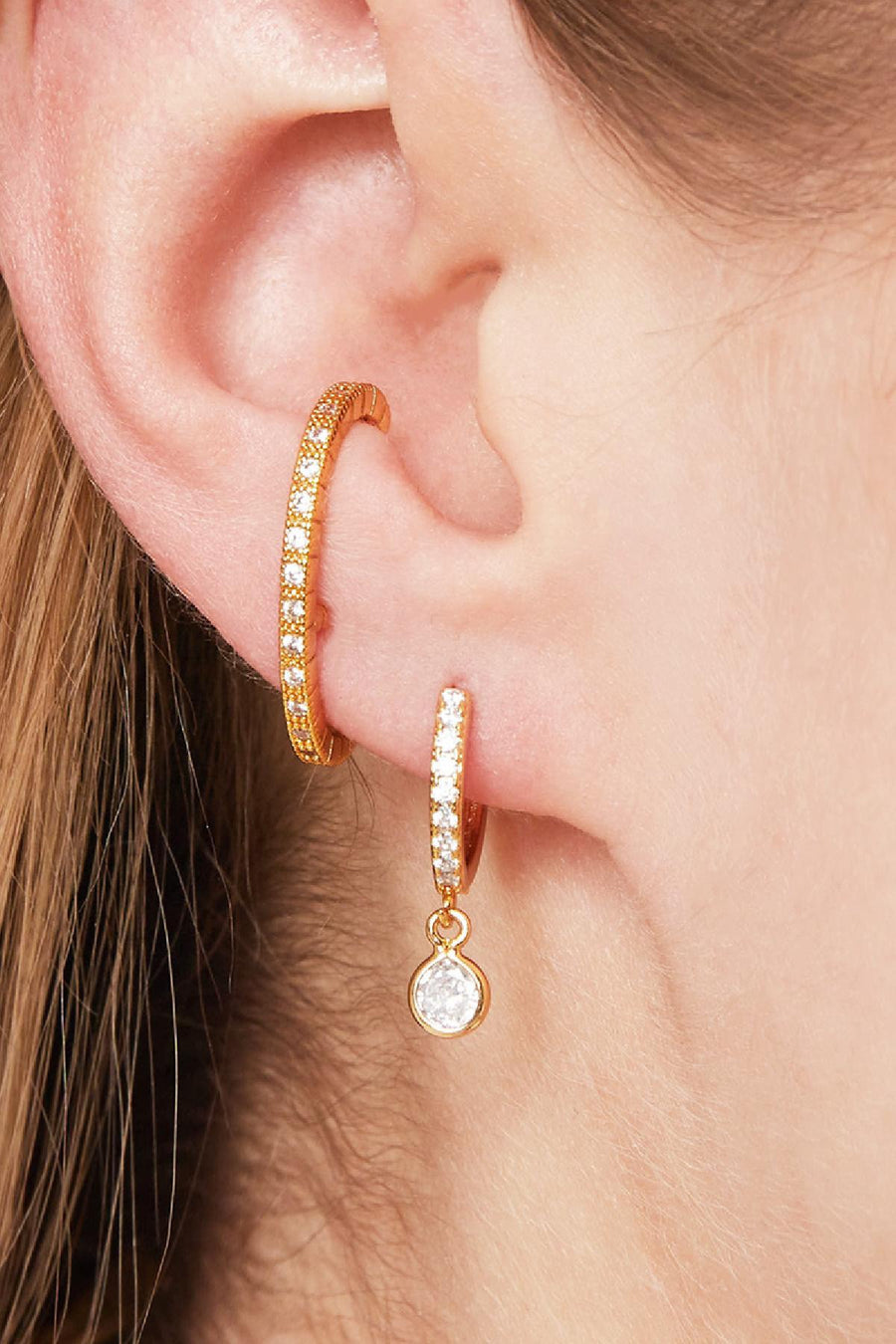 Shimmering Earcuff - Gold & Silver Available