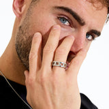 Mens Silver Ring