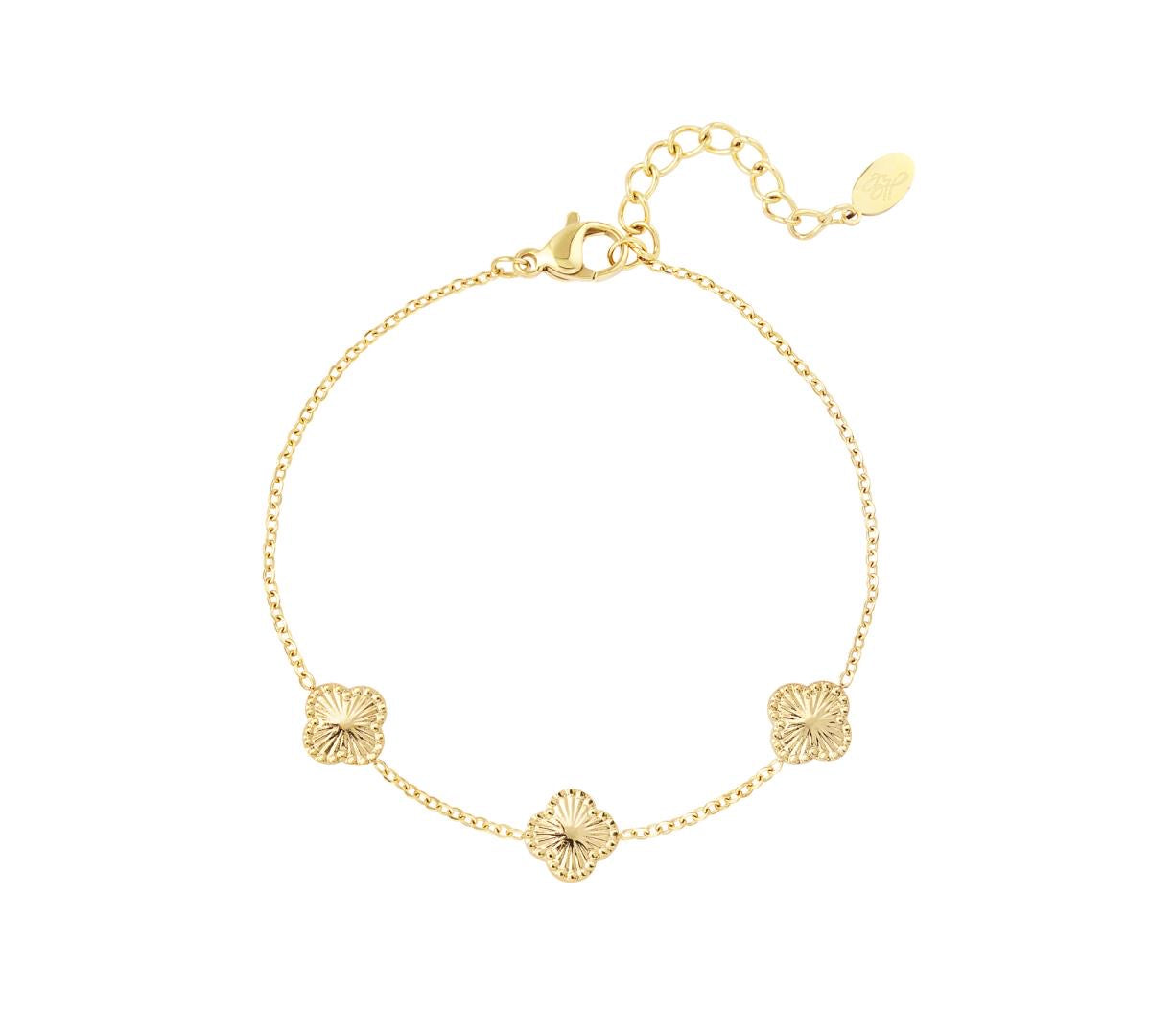 Clover Bracelet Gold & Silver Available