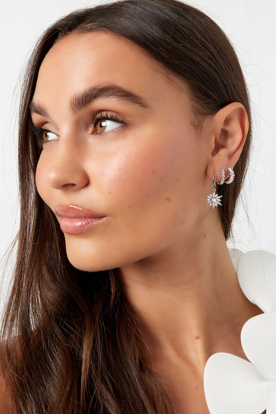 Samantha Silver Earring Bundle - 3 pairs of earrings