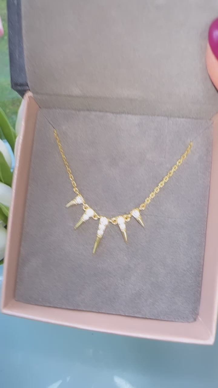 Laker Sterling Silver  Necklace- Gold & Silver Available