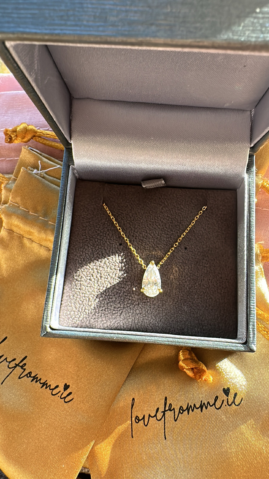 Sterling Silver Heather Necklace( Gold & Silver)